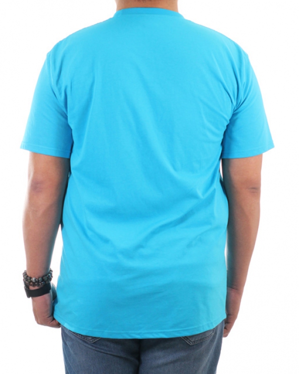 MEN PLUS SIZE POSSIBLE GRAPHIC TEE IN TURQUOISE - TOPS - PLUS SIZE