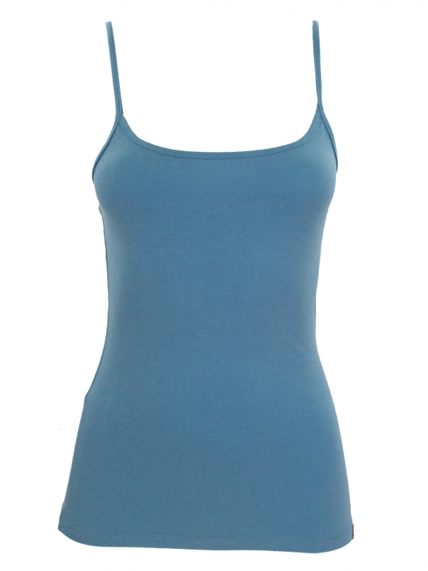 WOMEN TANK TOP IN LIGHT BLUE - TOPS - WOMEN